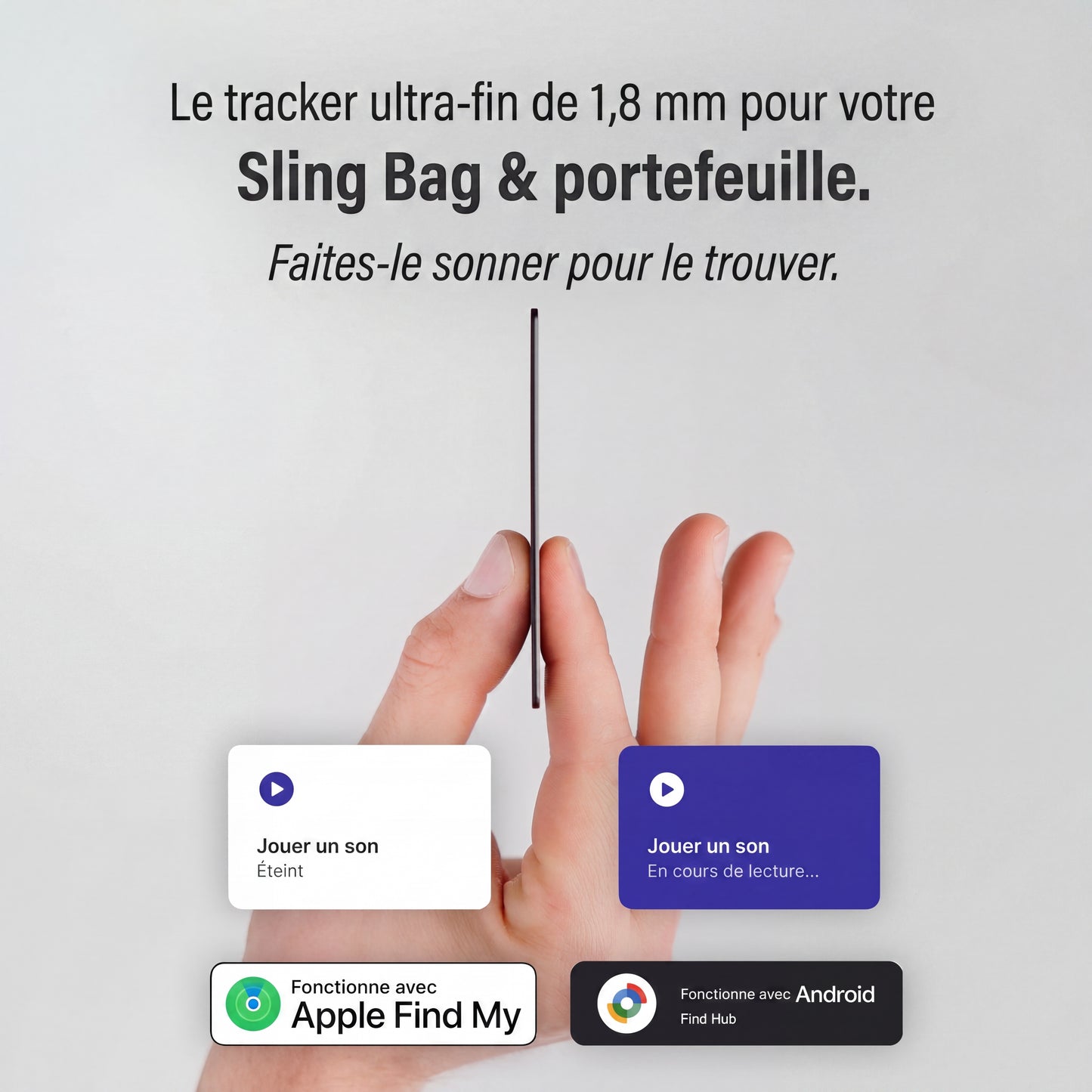 Carte Tracker 3.0 — Apple et Android
