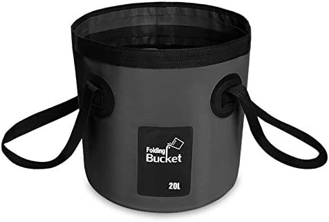 Seau pliable 20 L – parfait pour toutes vos aventures