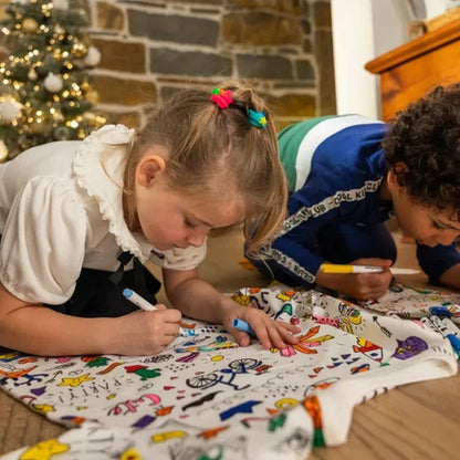 Pyjama à colorier (crayons de couleur inclus)