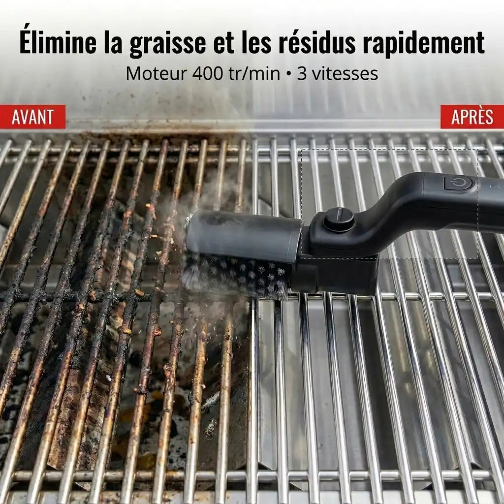 Brosse de nettoyage pour BBQ