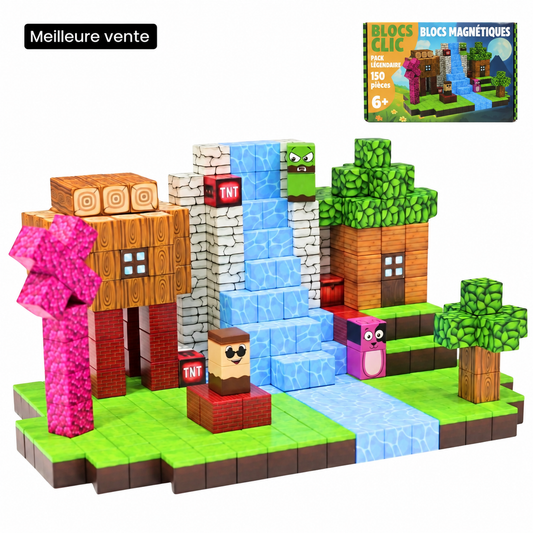 MagniCube – Blocs Magnétiques pour Moins d’Écran et des Heures de Jeu