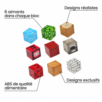 MagniCube – Blocs Magnétiques pour Moins d’Écran et des Heures de Jeu