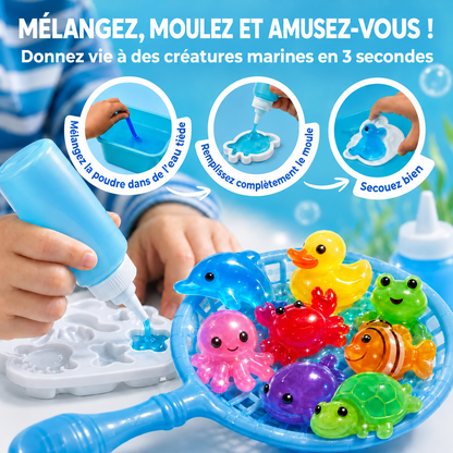 Magic Water Squishies – Créez vos propres figurines 3D magiques | Dès 3 ans