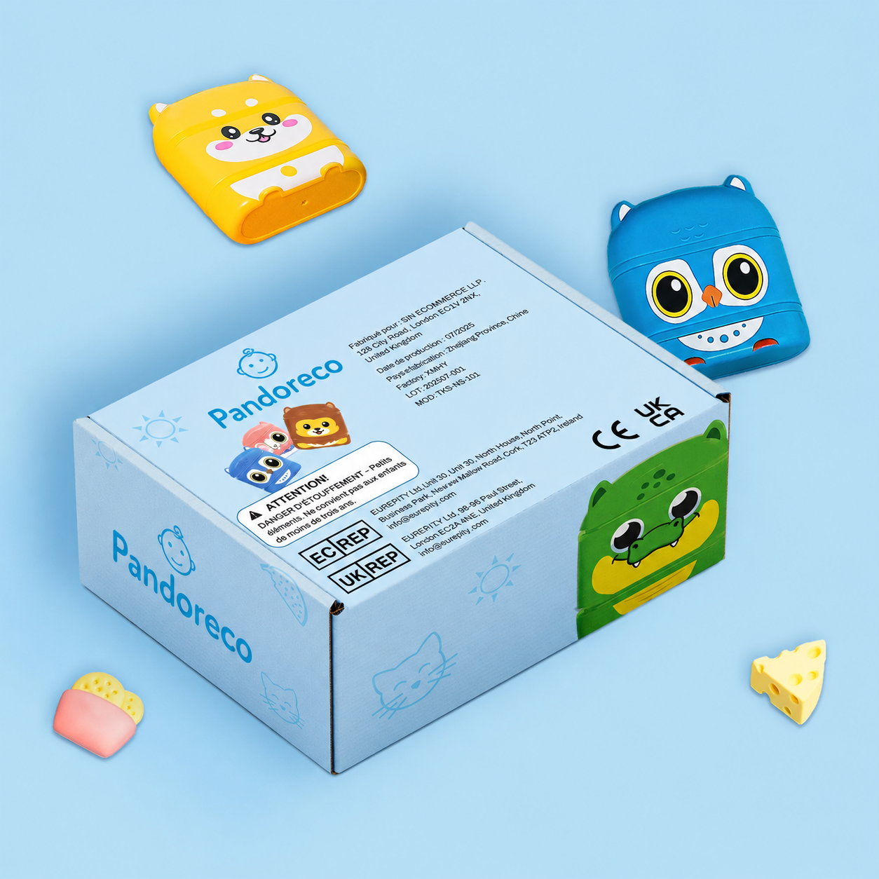 Pandoreco™ - Tampon nominatif personnalisé