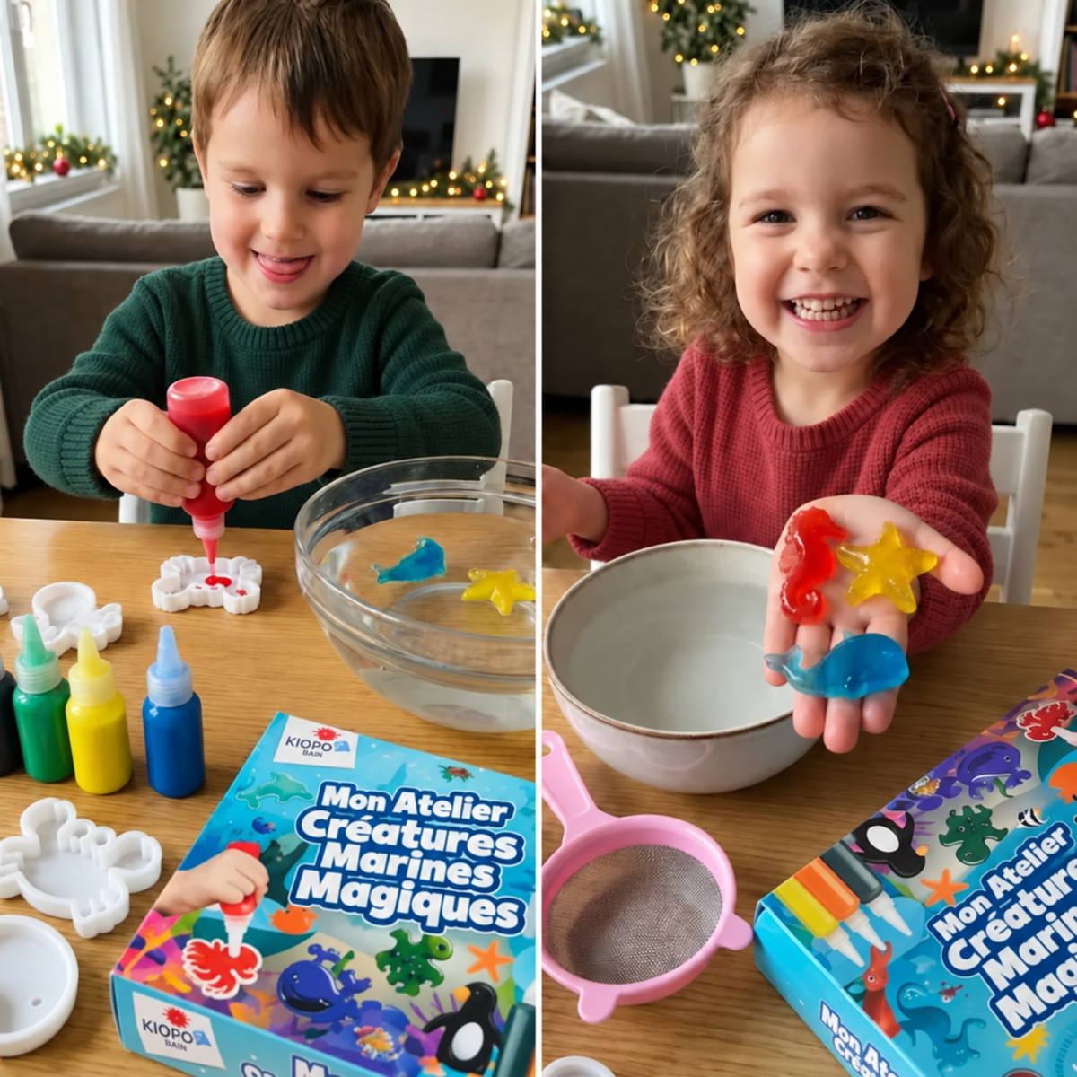 Magic Water Squishies – Créez vos propres figurines 3D magiques | Dès 3 ans