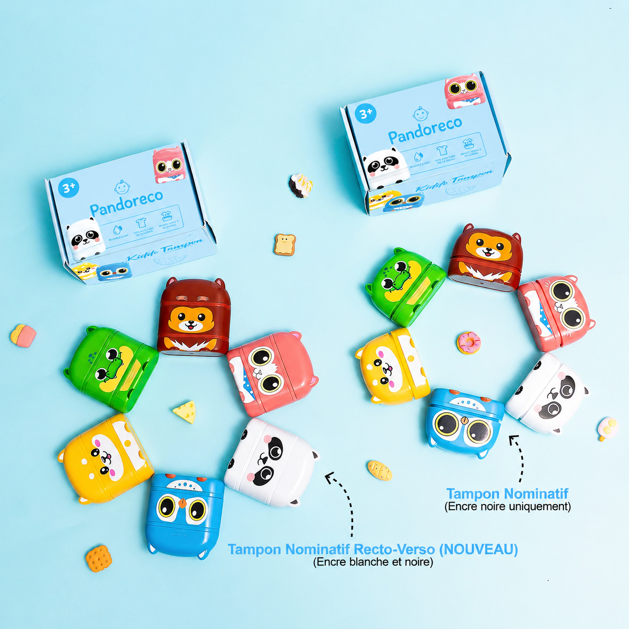Pandoreco™ - Tampon nominatif personnalisé