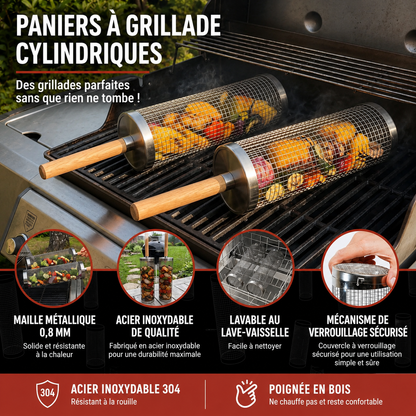 Panier Grill Rotatif