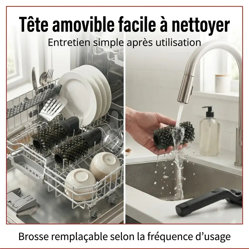 Brosse de nettoyage pour BBQ