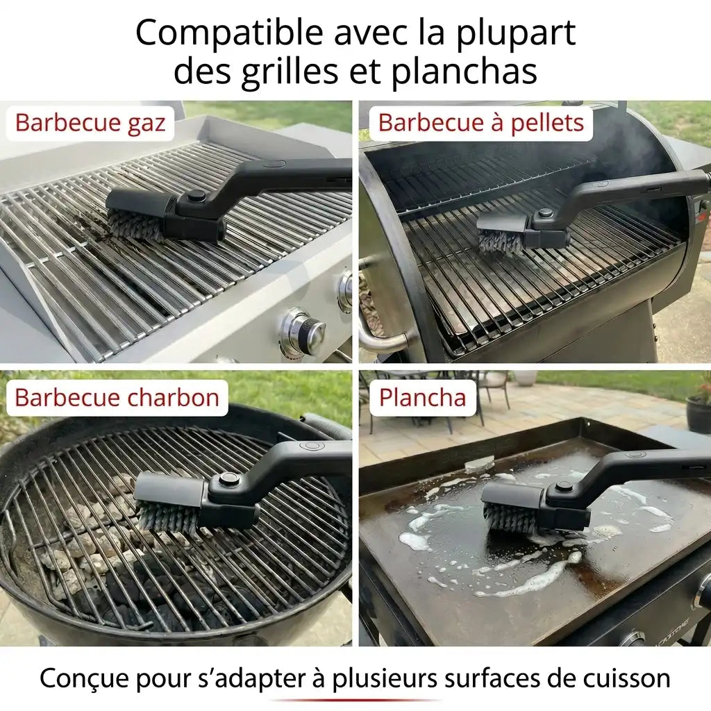 Brosse de nettoyage pour BBQ