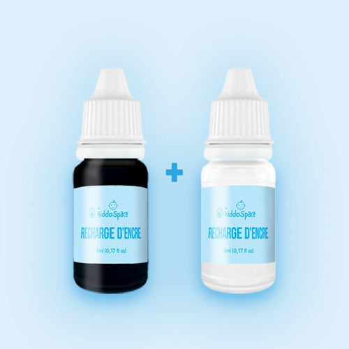 Recharges d’encre noire et blanche