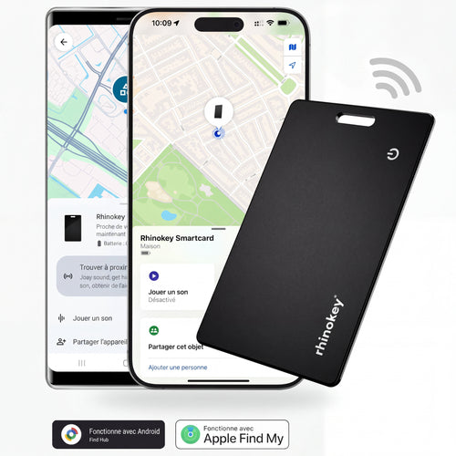 Carte Tracker 3.0 — Apple et Android