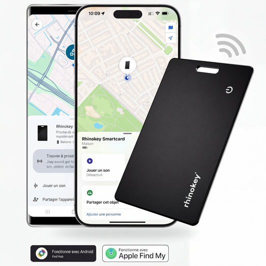 Carte Tracker 3.0 — Apple et Android
