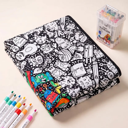 Couverture à colorier personnalisable