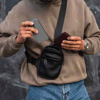 Sac bandoulière de voyage | Cuir