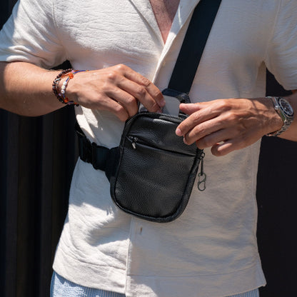 Sac bandoulière de voyage | Cuir
